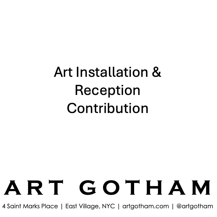Art Installation & Reception Contribution