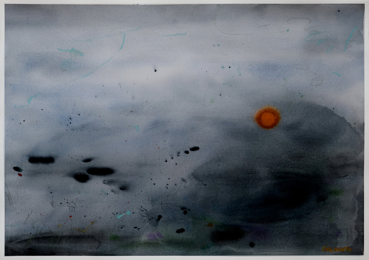 Sat by the sea and it made me complete