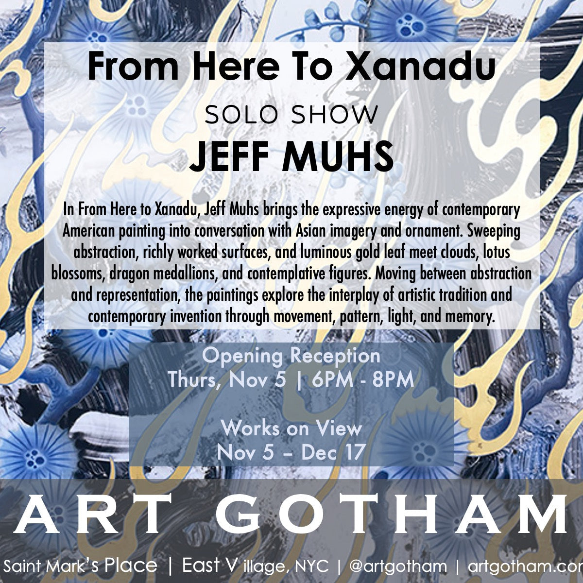 JEFF MUHS | From Here To Xanadu
