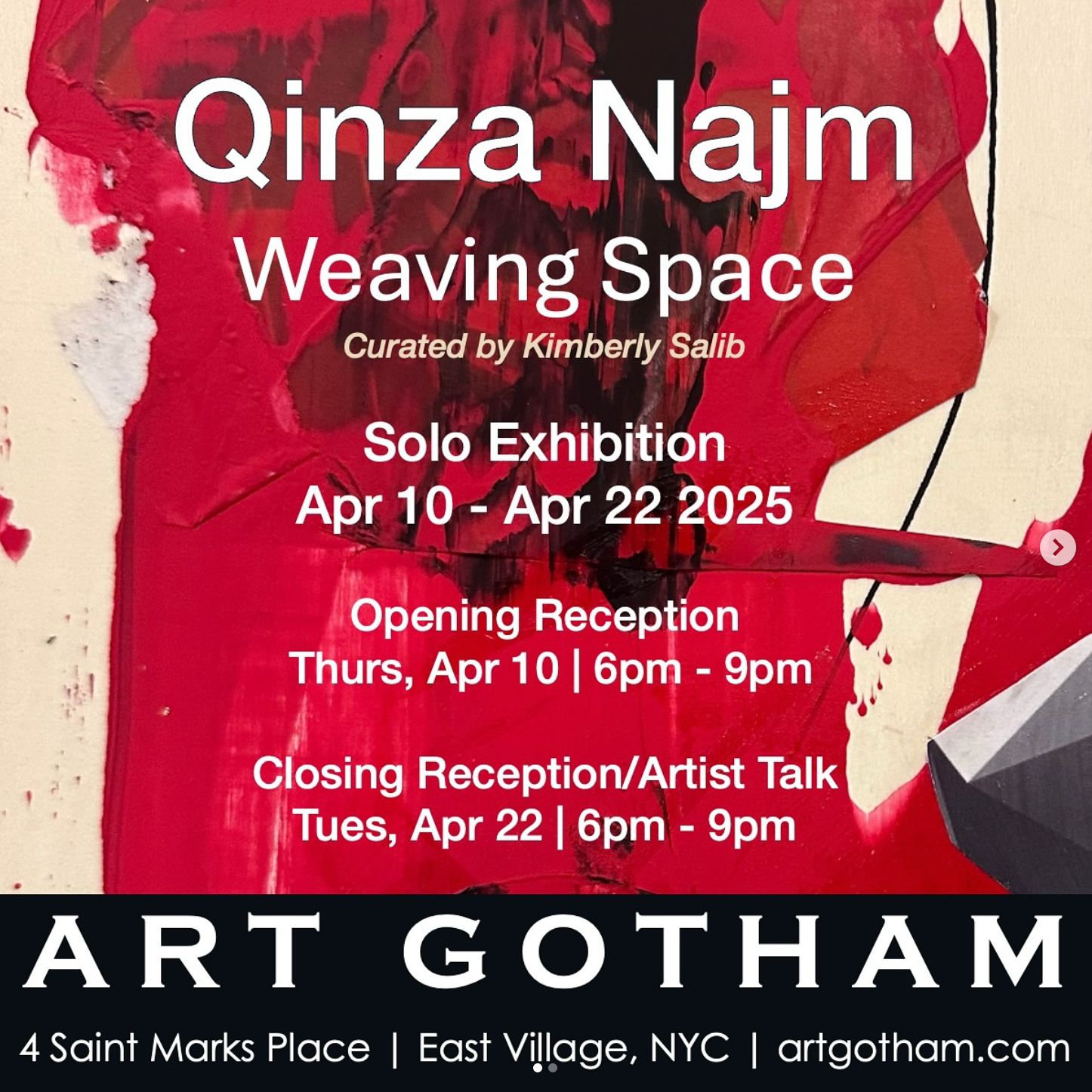 Weaving Spaces | Qinza Najm Solo Show