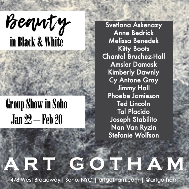 Beauty in Black & White | Group Show in Soho